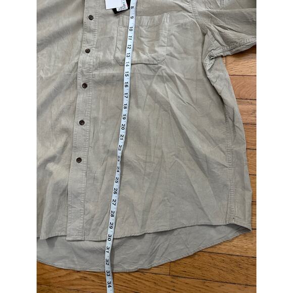 NEW Mens Size 2x Classic Rugged Wear Tan Shirt - Picture 5 of 6